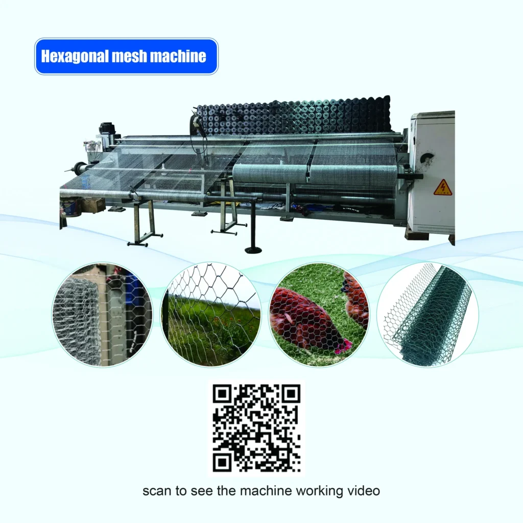 Hexagonel Wire Mesh Machine