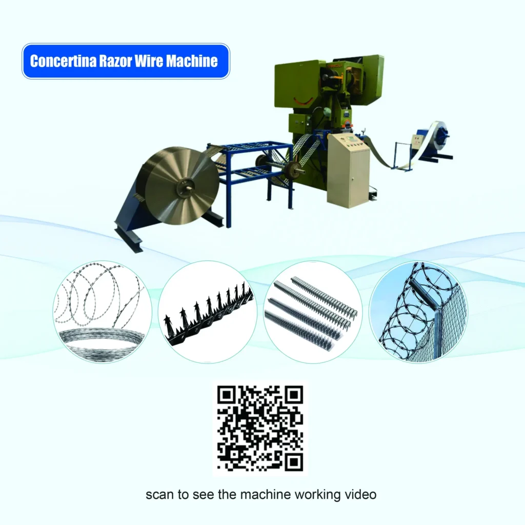 Concertina Razor Wire Machine