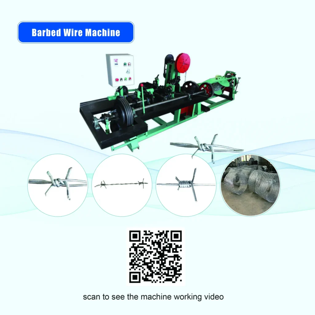 Barbed Wire Machine