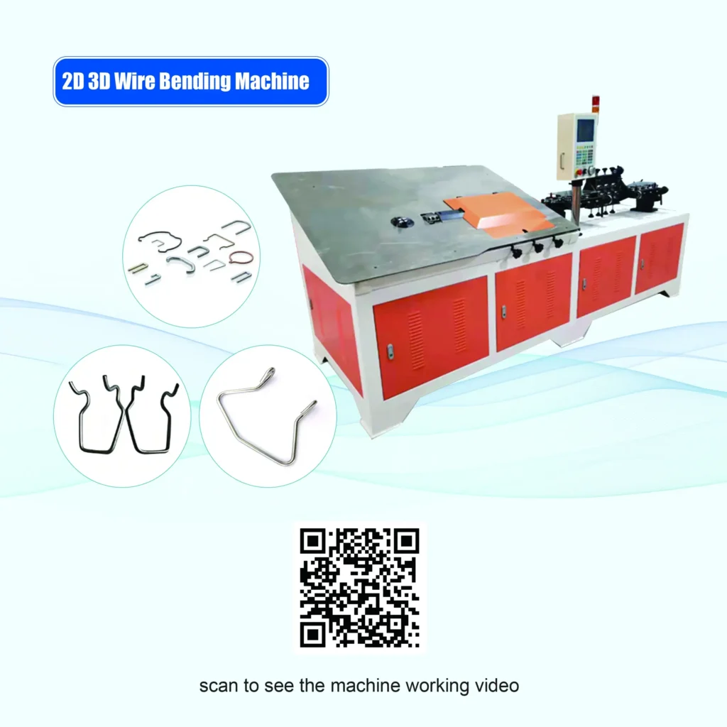 2D and 3D Wire Bending Machine